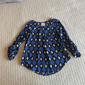 Women's Papermoon Blue Blouse Size : Small